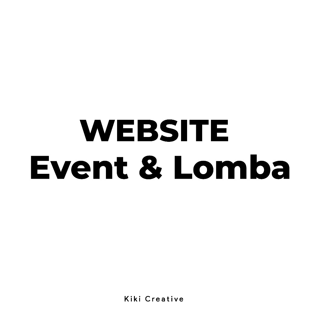 

Jasa Pembuatan Website Lomba - Full Promo & Custom