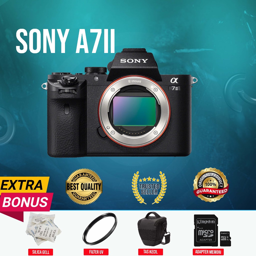 SONY A7II A72 A7MARKII A7 MARK II A7 ii BODY ONLY ORIGINAL NORMAL MULUS MURAH (SECOND)