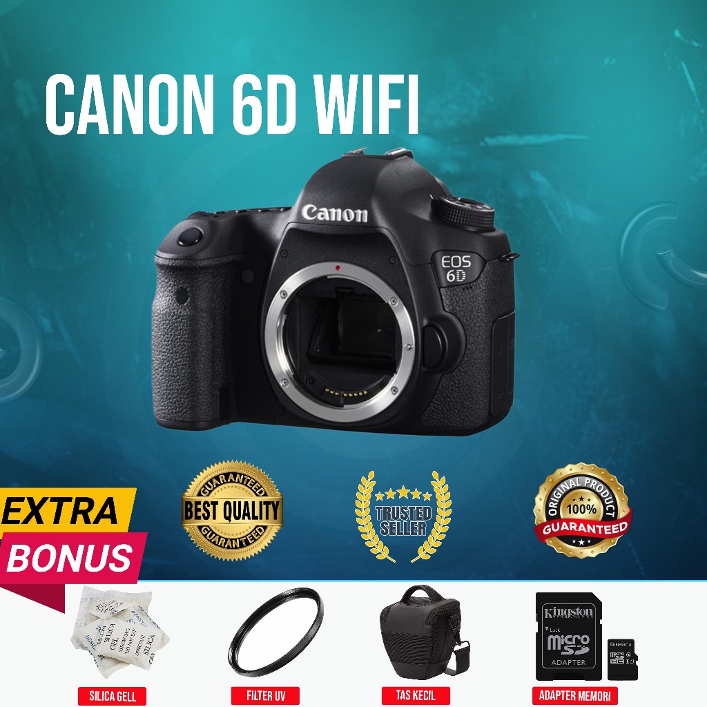 [GUBUK KAMERA] CANON EOS 6D BODY ONLY (SECOND)