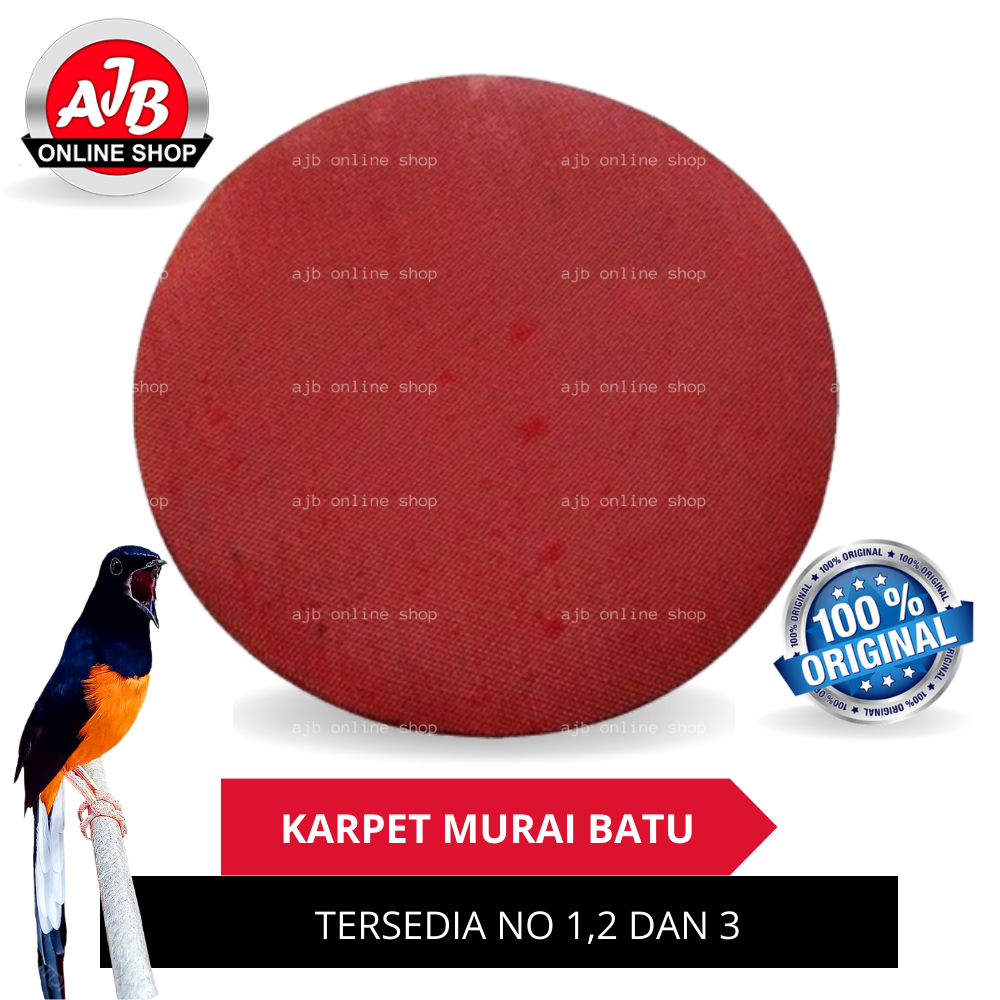 KARPET DASAR ALAS SANGKAR BURUNG MURAI BATU NO 1 2 3