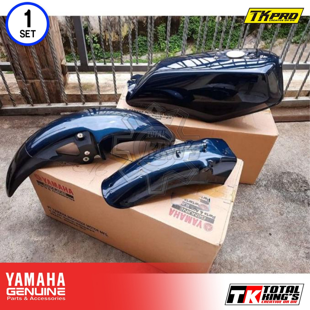 BODY SET RX KING RXKING HIJAU SPAKBOR DEPAN SPAKBOR BELAKANG TANGKI ORIGINAL