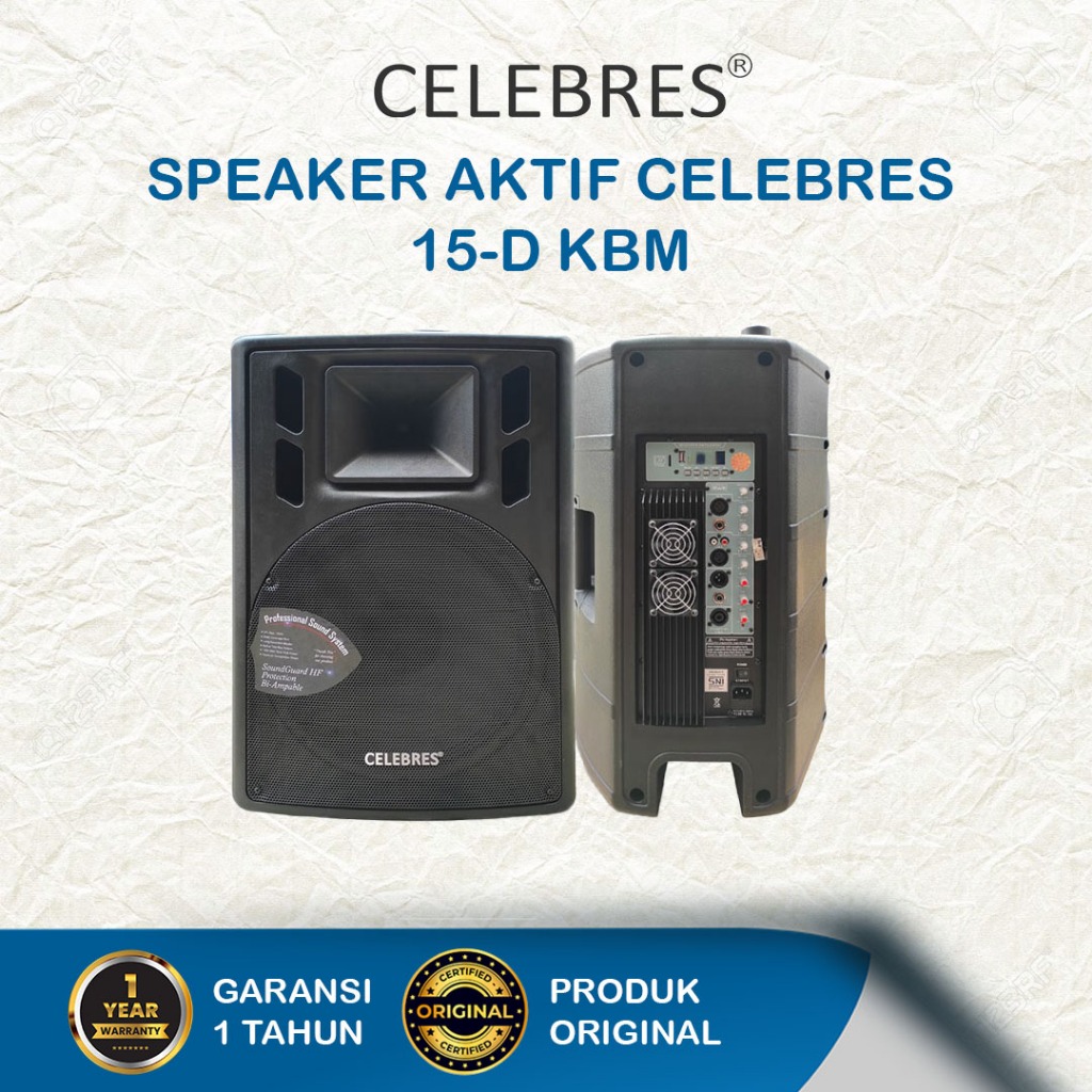 Speaker Aktif Celebres 15 inch - D KBM