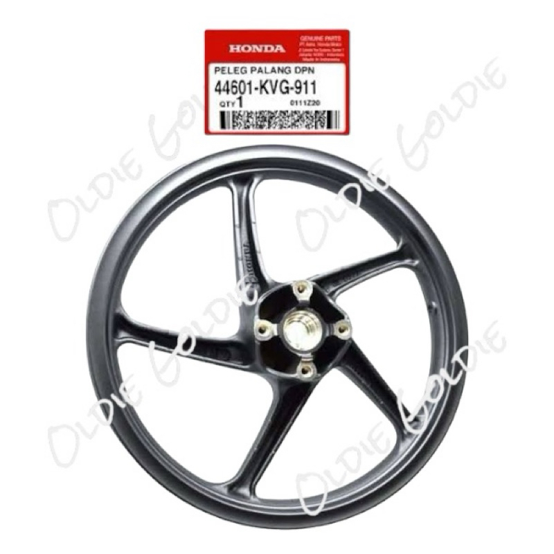 44601-KVG-911 Velg Depan Beat Karbu Beat Fi Vario 110 Karbu Vario 125 Old Scoopy Karbu Spacy