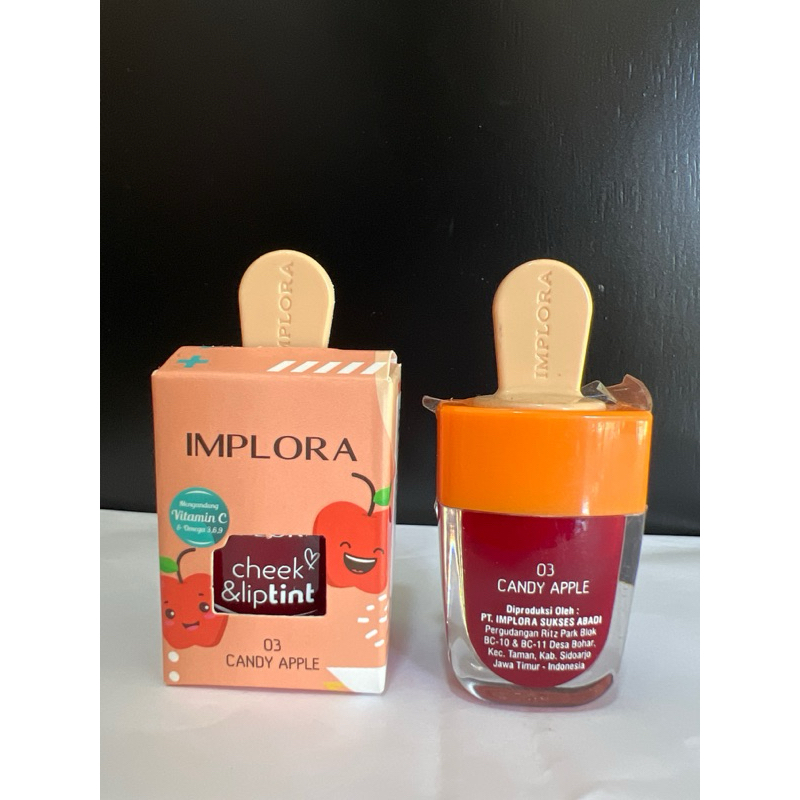 Implora Cheek & Liptint 03 Candy Apple