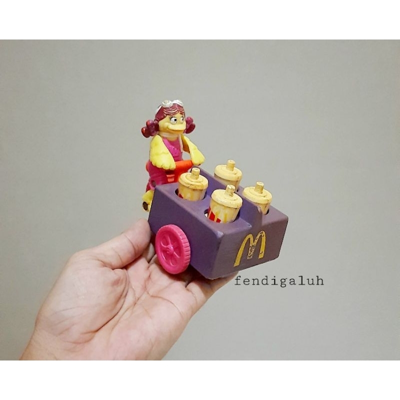 Figure Birdie Express Lucu Original Size 11 cm/ McD/ Birdie