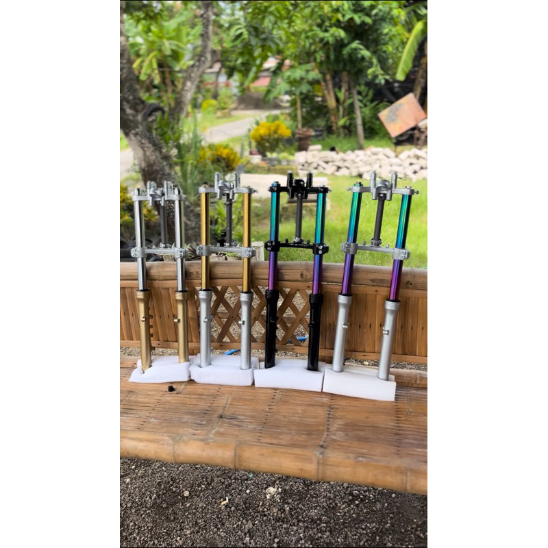 Skok depan ninja Rr Rainbow Set pnp Tiger MP cb GL