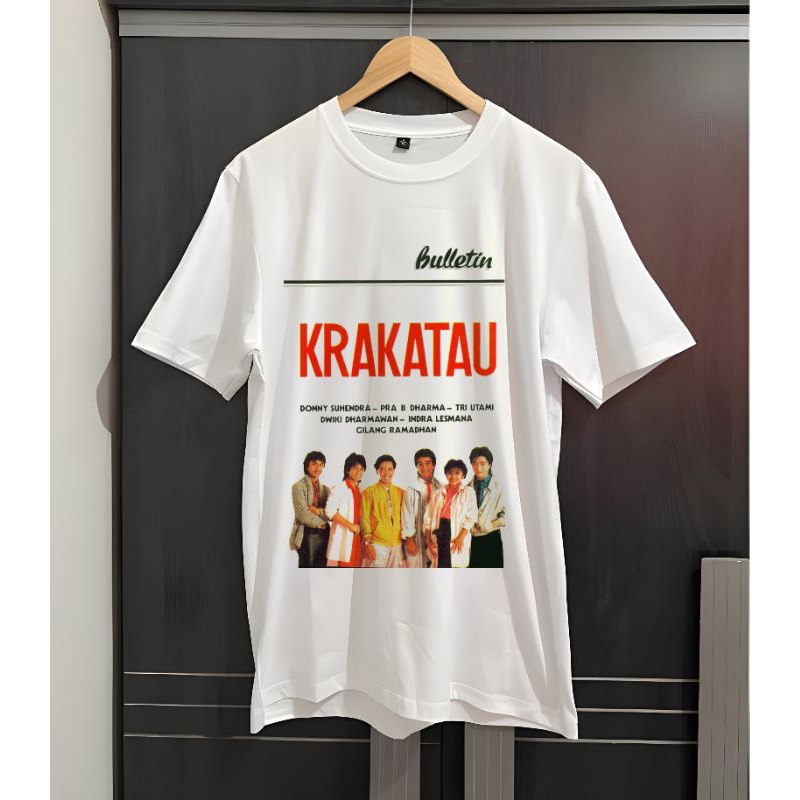 KAOS VINTAGE BAND KRAKATAU JADUL