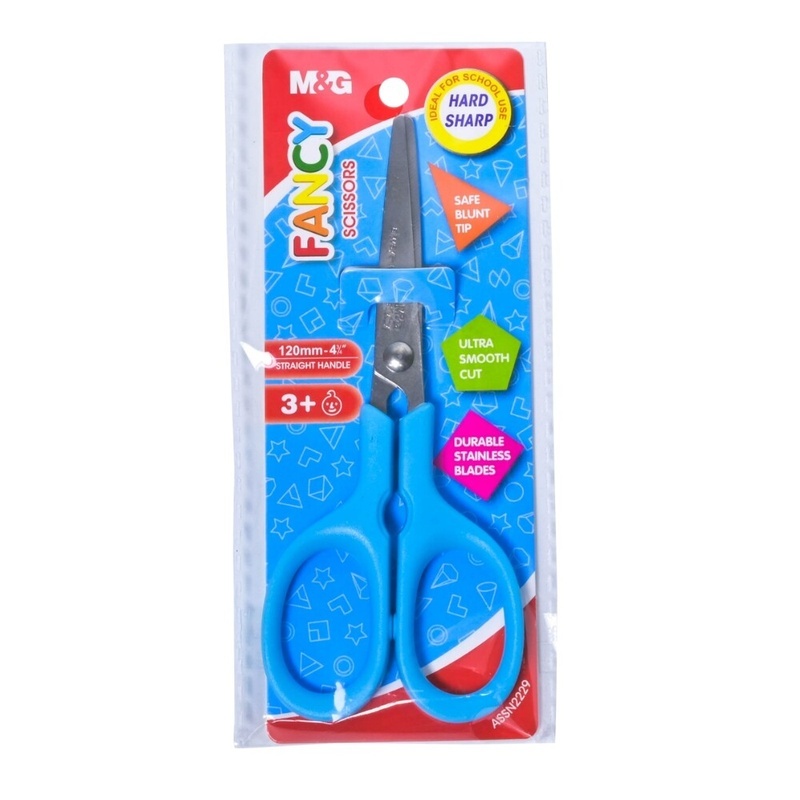 

Gunting Anak M&G Kids Scissors 120mm ASSN2229 Blue