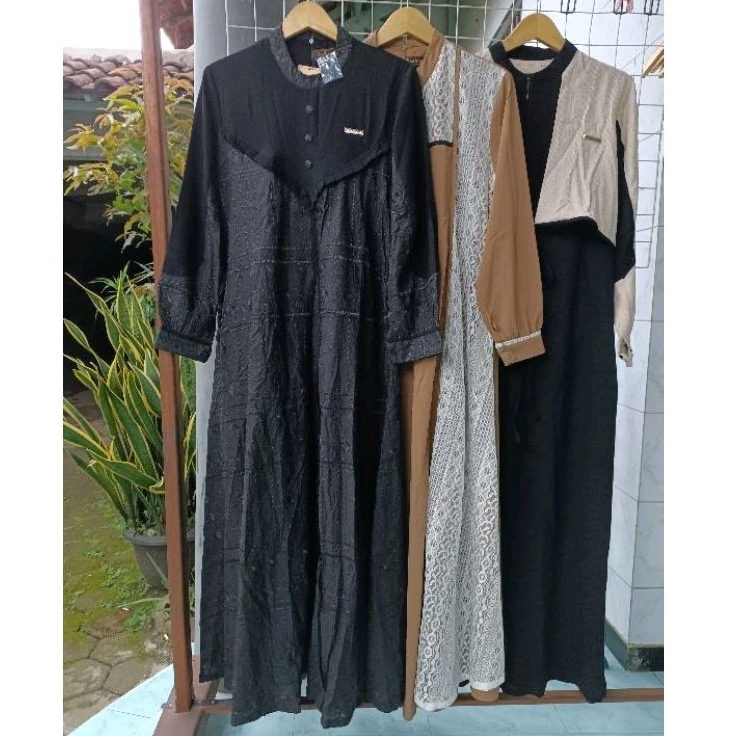 BerMus - Gamis Mewah Elegan kualitas butik by Radhiya Originak