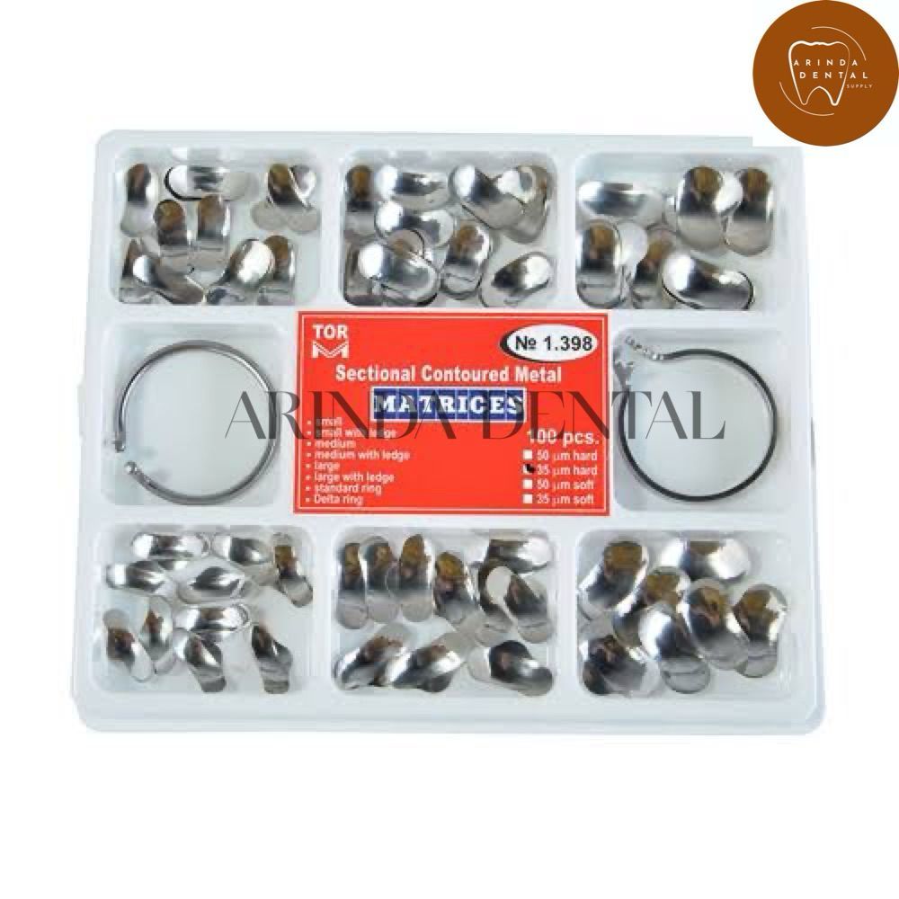 Tor M 1330 Dental sectional contoured matrices | matrix interproximal clamp | pembatas gigi