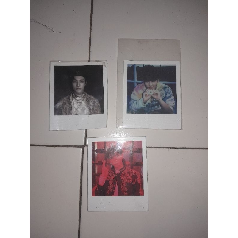 Official polaroid Jeno Hello Mark Future Taeyong Favorite