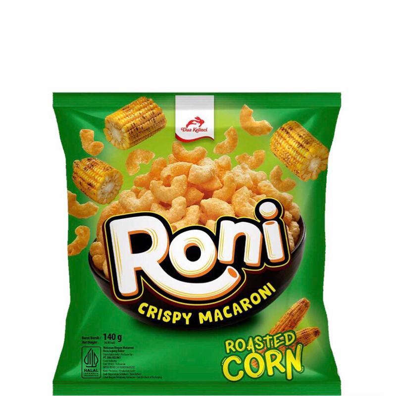 

Dua kelinci roni Makaroni roasted corn 140g