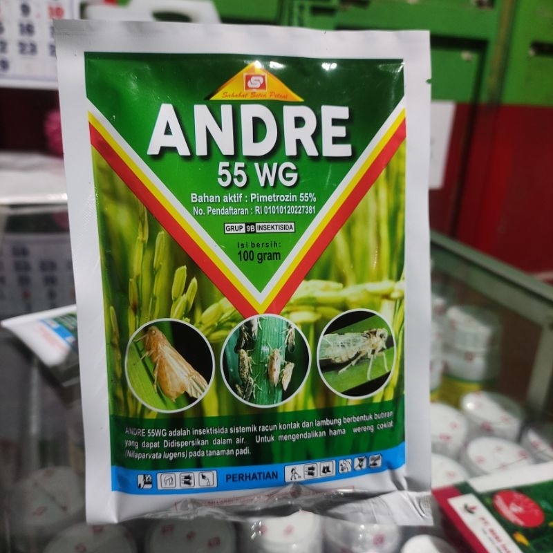 ANDRE 55 WG BASMI HAMA WERENG SAWAH | WERENG PADII