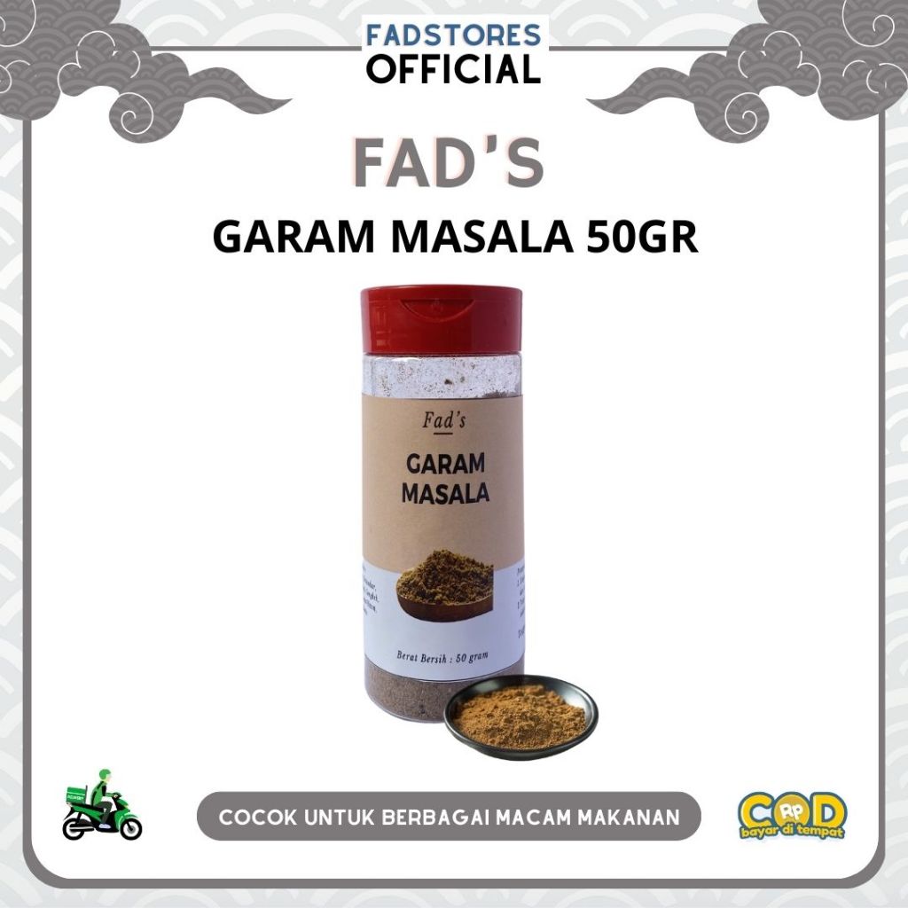

[Kemasan Botol] Garam Masala 50gr - Garam Masala Powder 50gram - Fad's Rempah Bubuk