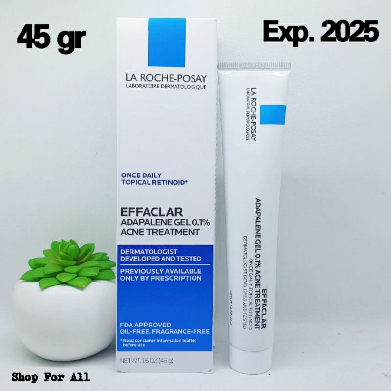 LA ROCHE POSAY Effaclar Adapalene Gel 0.1% Acne Treatment