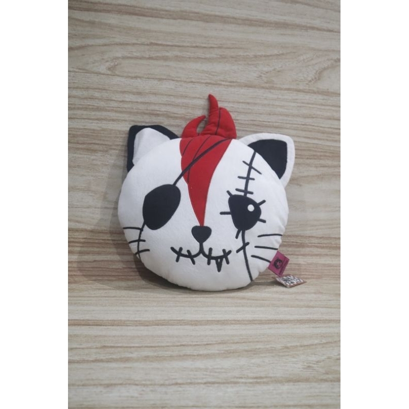 Hangry & Angry Rock- Pop Cat Cushion H Naoto Harajuku 34cm Japan RARE BNWT