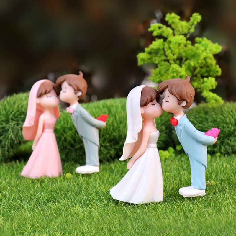 MINIATUR BONEKA COUPLE WEDDING