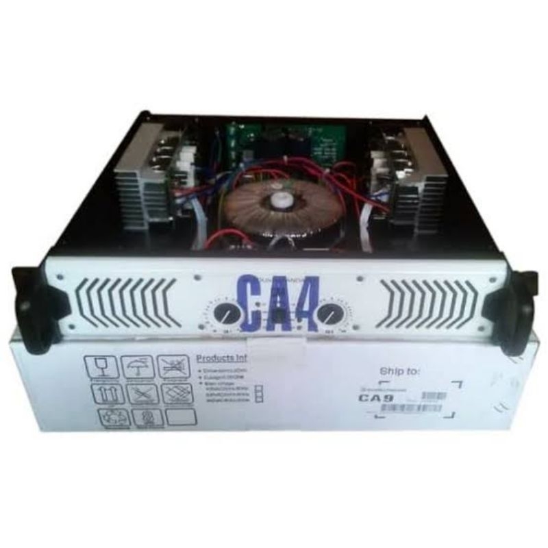 POWER AMPLIFIER SOUNDSTANDARD CA4 NEW STEREO CA 4 PUTIH