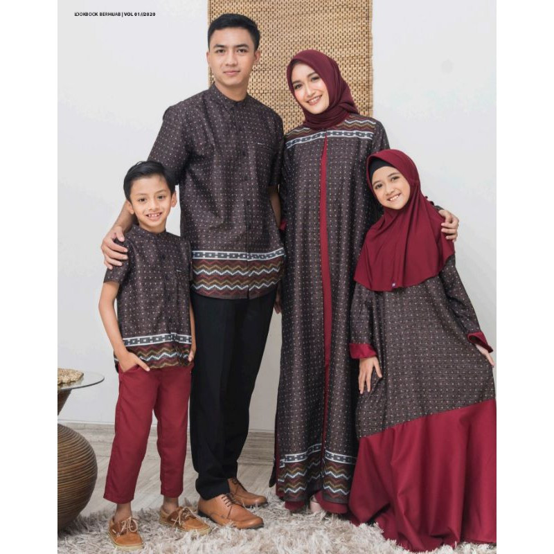 Elzatta Sarimbit Keluarga Seragam Lebaran Baju Anak - Sarimbit Izzan