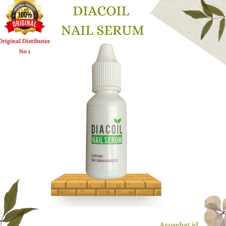 DIACOIL NAIL SERUM ORIGINAL  OBAT JAMUR KUKU  CANTENGAN DAN BERNANAH  AMPUH 1