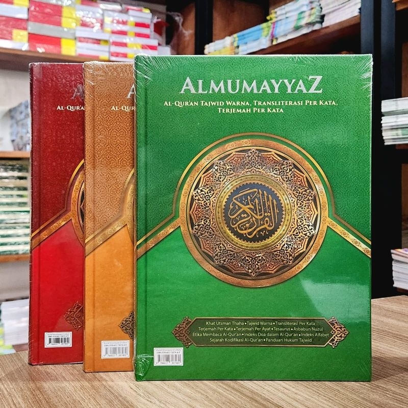 Alquran Al Mumayyaz A4, Alquran Terjemah Perkata Latin dan Tajwid Warna