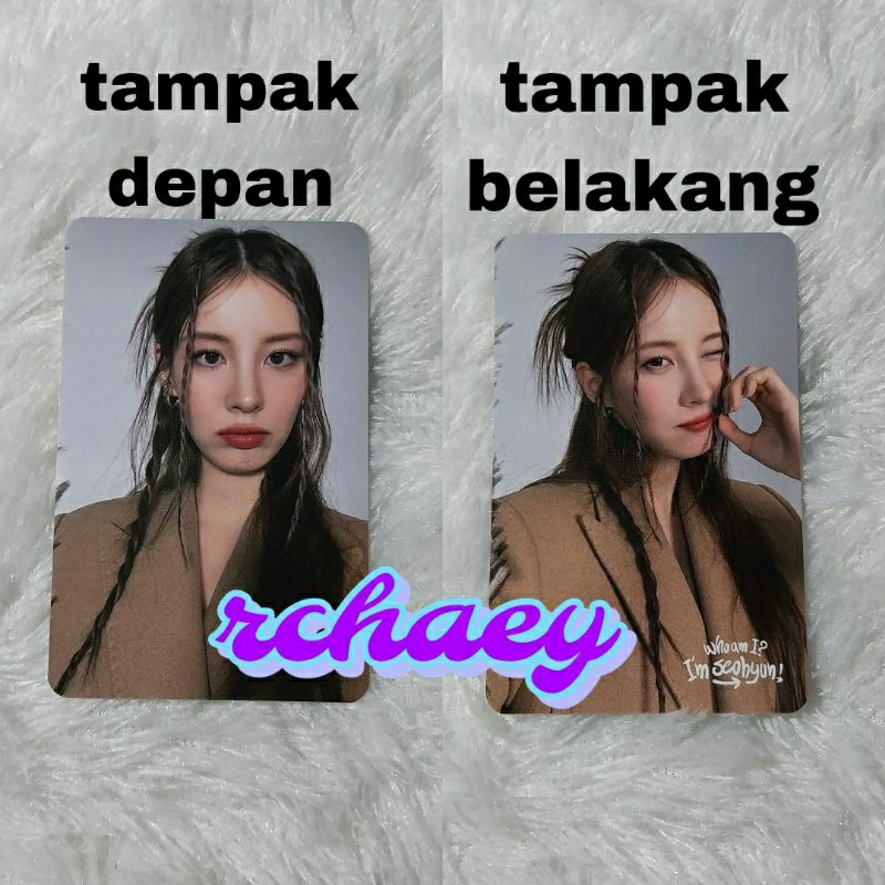 wts pc photocard ready stock seohyun snsd seohyun sg24