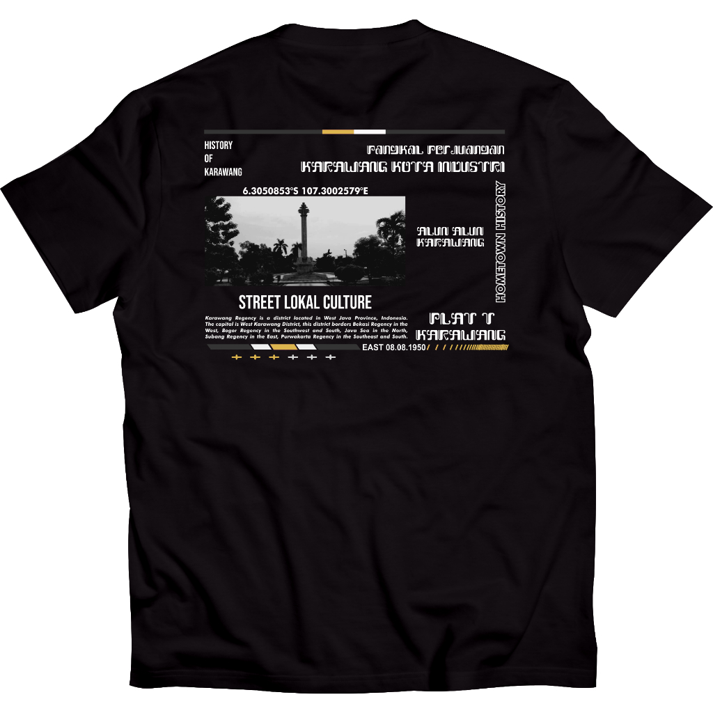 Kaos Karawang Tshirt Karawang PLAT T
