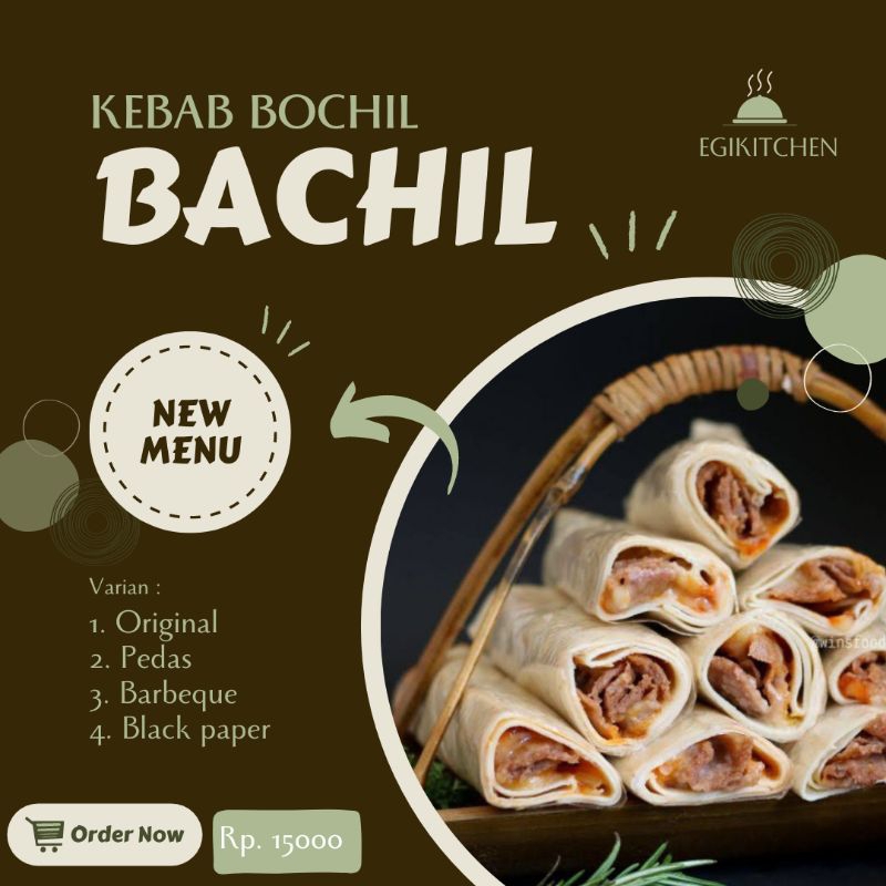 

TERMURAH!! BACHIL (KEBAB BOCHIL)