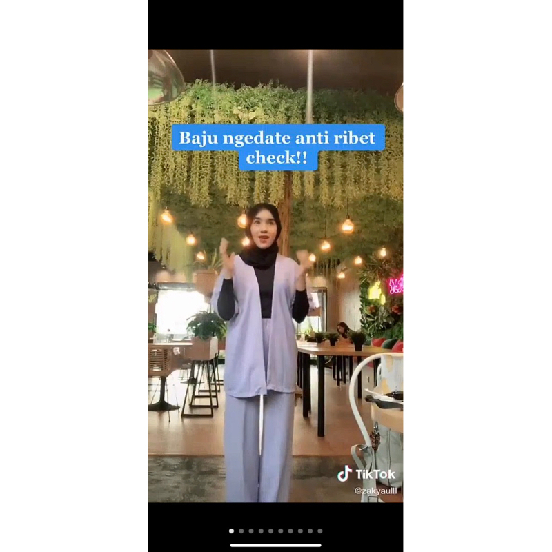 preloved baju one set knit