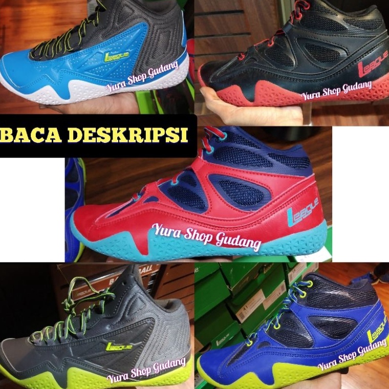 Harga Bersahabat Sepatu Basket League Ballistic Shift tate Original Sepatu League