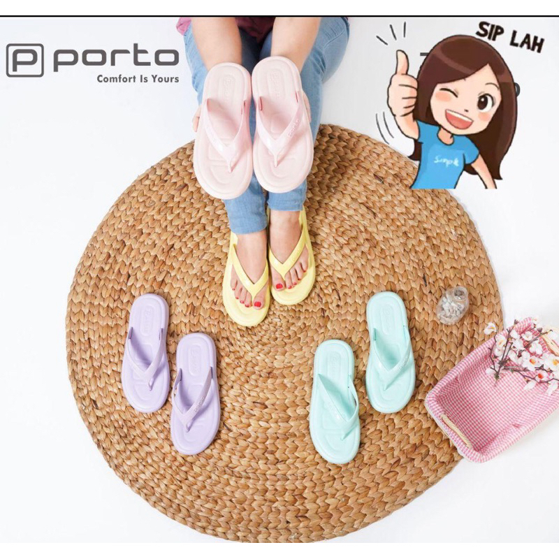 SANDAL JEPIT ANAK TANGGUNG PORTO 304 SIZE 30-35