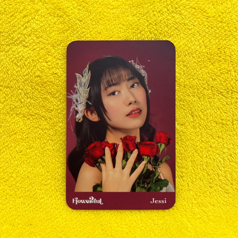 photocard jkt48 jessi flowerful official