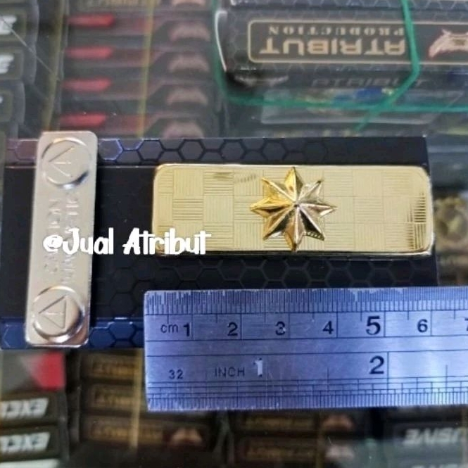 Tanda jabatan Kerah ASN/PNS Bintang 1 satu Pejabat tinggi pratama Eselon 2 4C Exclusive