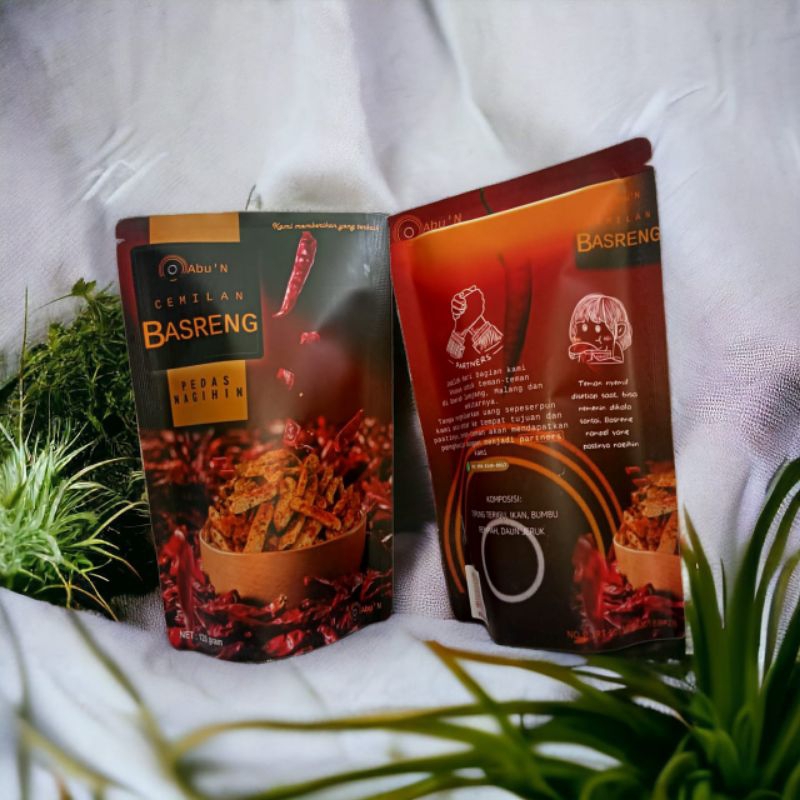 

Basreng pedas daun jeruk 120 Gram
