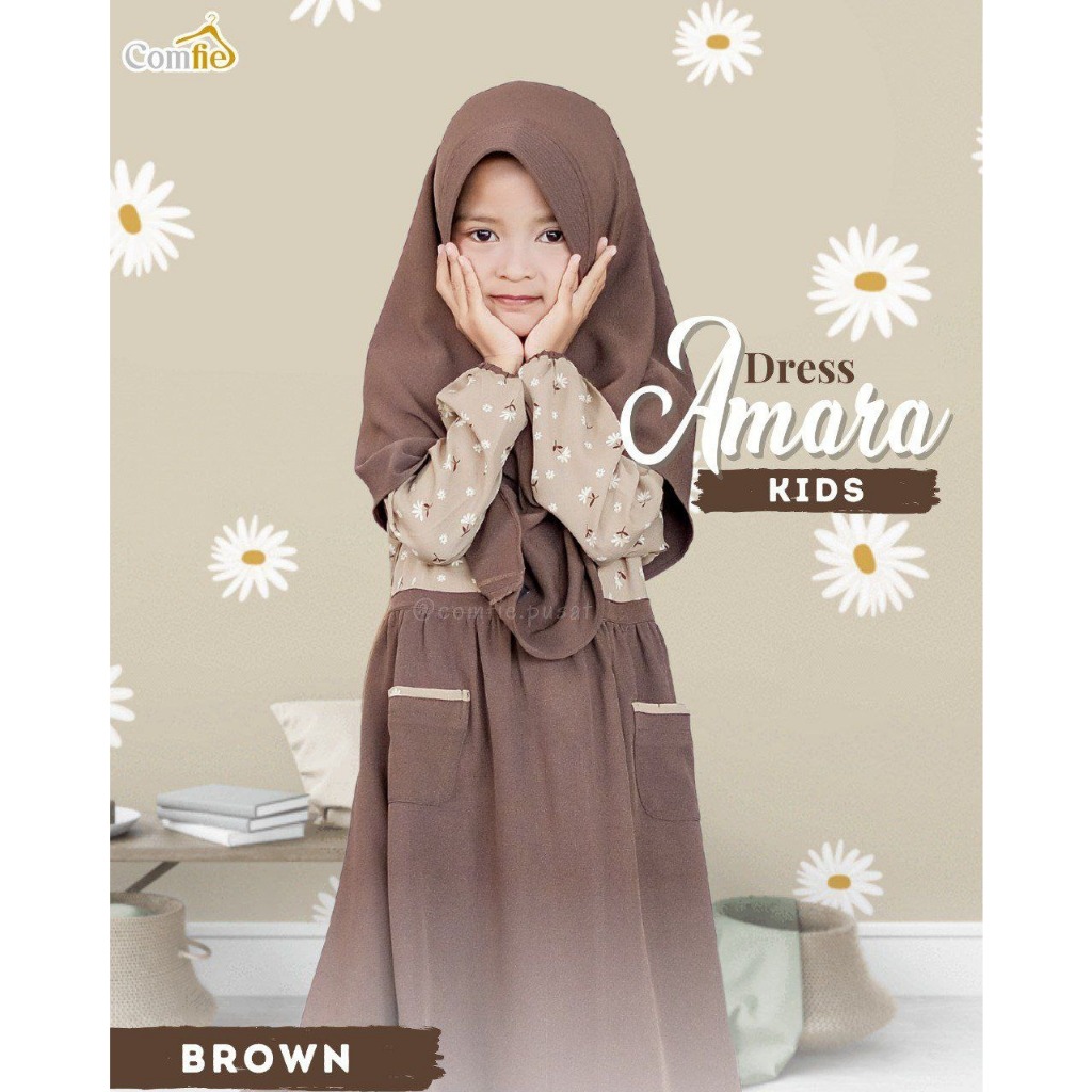 AMARA DRESS KIDS SET BY COMFIE