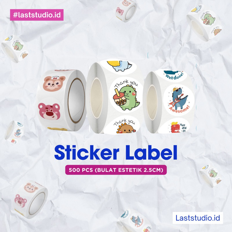 

Sticker Label 500 Pcs/roll