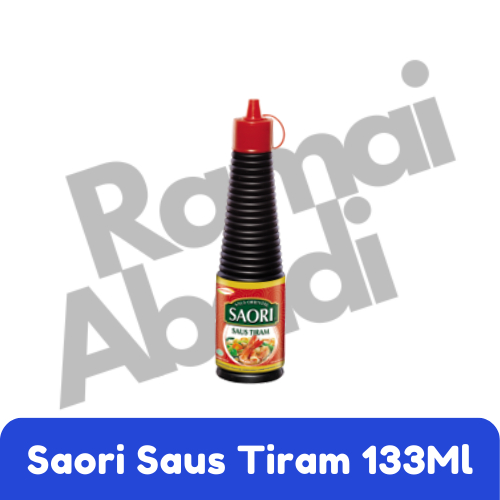 

SAORI SAOS TIRAM KEMASAN BOTOL ISI 133ML | SAOS ORIENTAL OYSTER