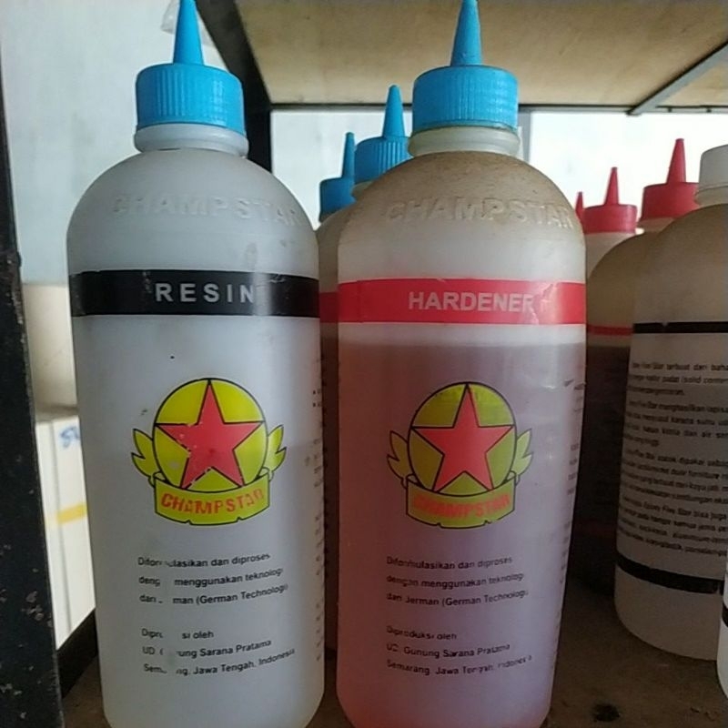 LEM EPOXY CHAMPSTAR/BINTANG BIRU MUDA 1KG