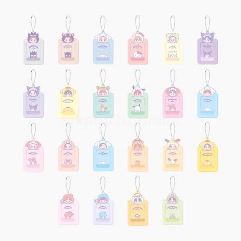READY STOCK OFFICIAL NCT X SANRIO ACRYLIC MINI PHOTO HOLDER