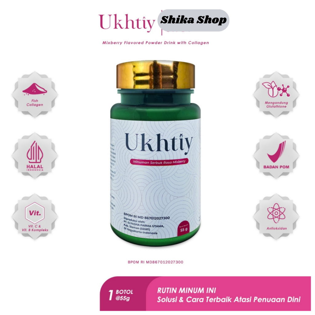 Ukhtiy Collagen Drink - Minuman Collagen Pemutih