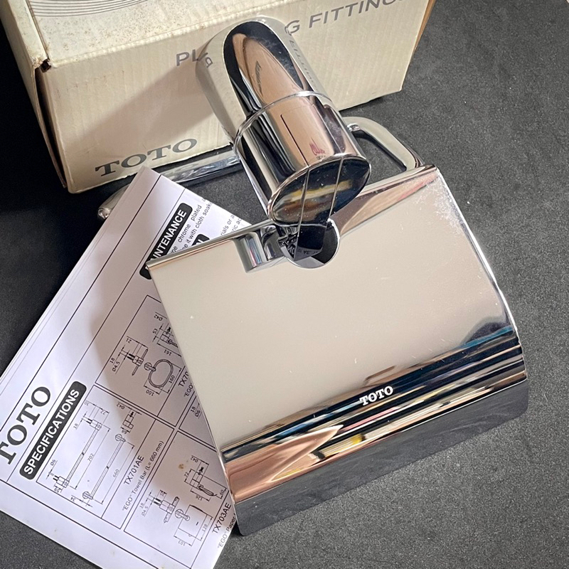 tempat tisu rol TOTO / tempat tisu TOTO / tissue holder TOTO / tempat tisu kamar mandi