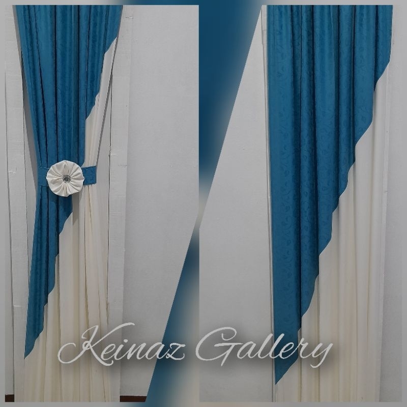 Gorden ikat kupu kupu mewah minimalis Gorden ikat kupu kupu jendela minimalis