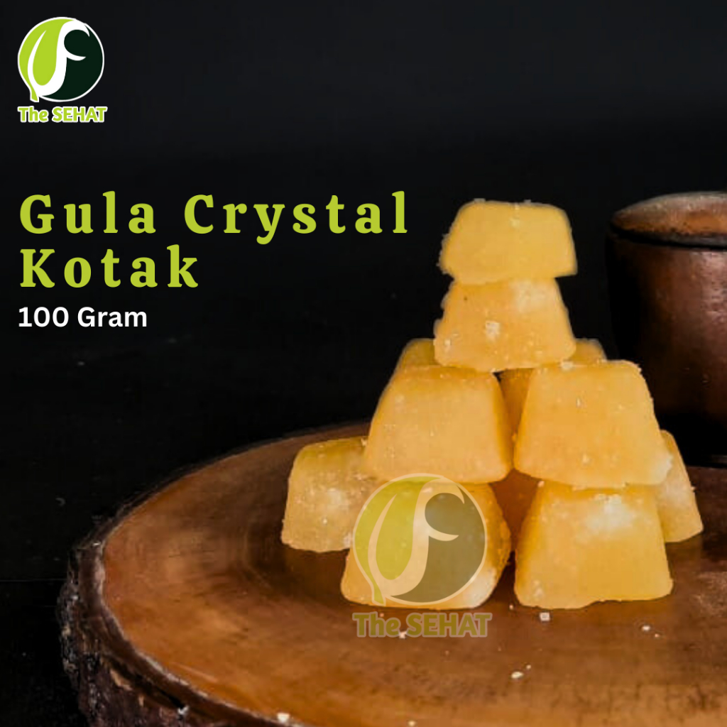TheSehat Gula Batu Kotak Murni Gula Kristal Gula Alami Asli 100gr