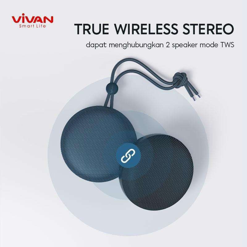 SPEAKER VIVAN VS2 BLUETOOTH WIRELESS FLEXIBLE