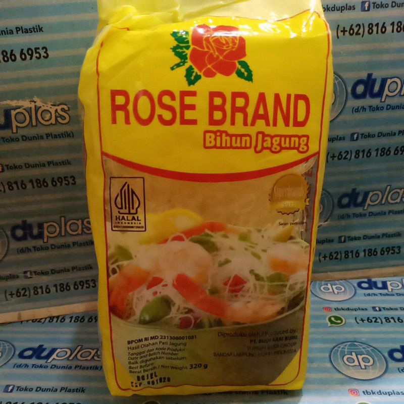 

Bihun Jagung Rose Brand 320 gram