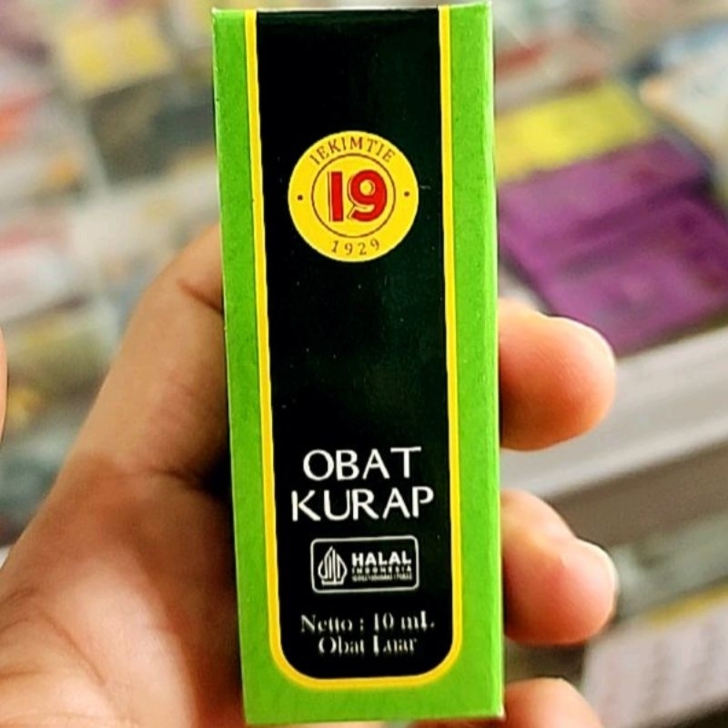 Obat Kurap cair cap 19 Ie Kim Tie