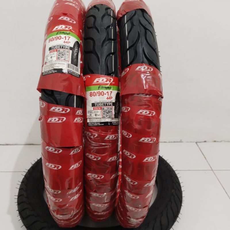 BAN FDR FLEMMO TUBETYPE/NON TUBLES 80/90-17 motor revo supra jupiter kharisma