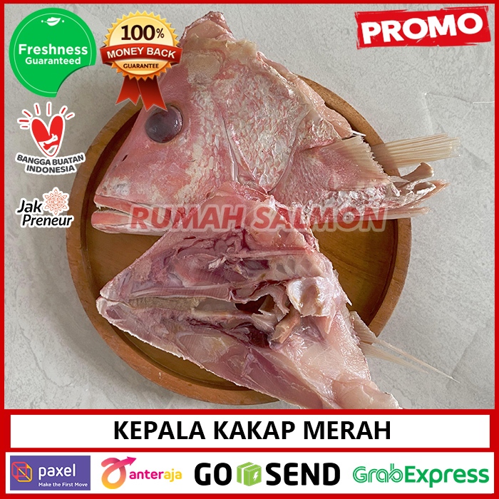 

kepala kakap merah Fresh-Frozen/Red Snapper Fish Head /Kepala Kakap PRAKTIS