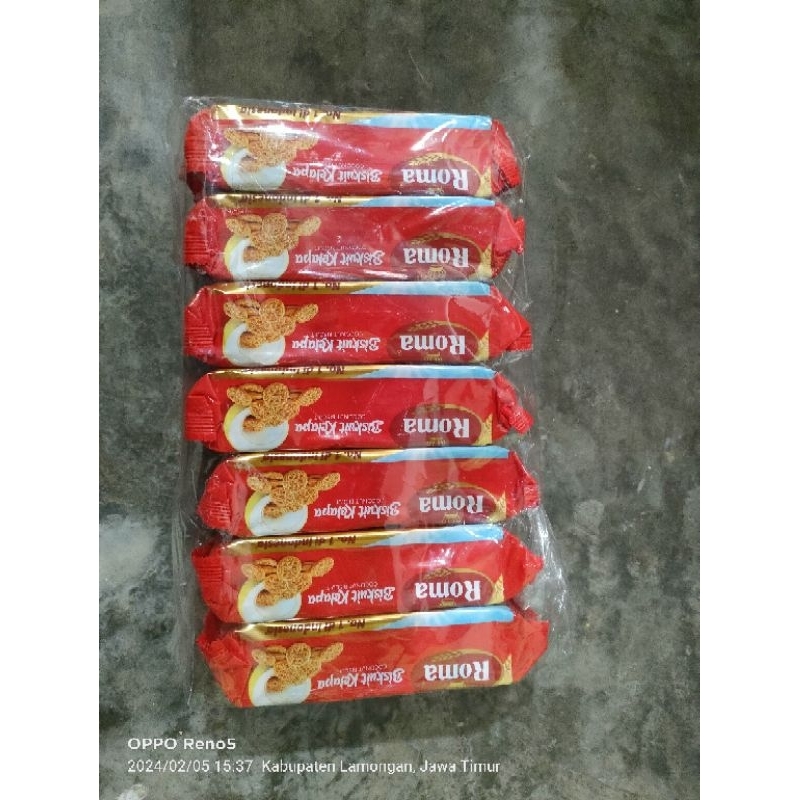 

Biskuit Roma Kelapa 300 gram Slop isi 7