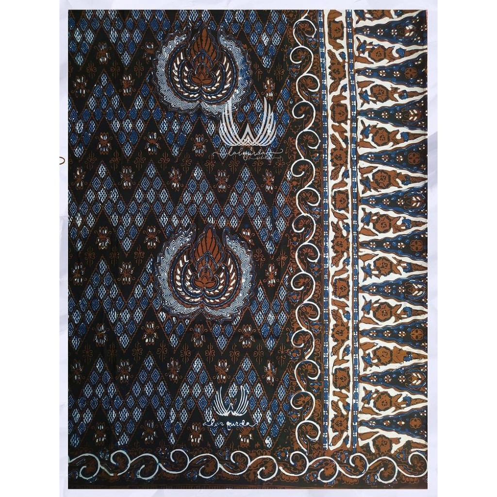 SARUNG BATIK LAR GURDA ORIGINAL EKSLUSIF KESIKAN WARNA